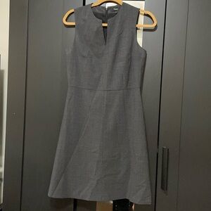 Theory gray wool dress size 4